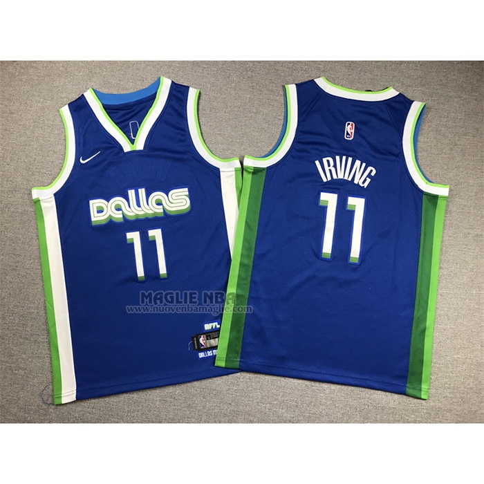 Maglia
 Kyrie Irving NO 11 Bambino
 Dallas Mavericks Citta
 2022-23 Blu
